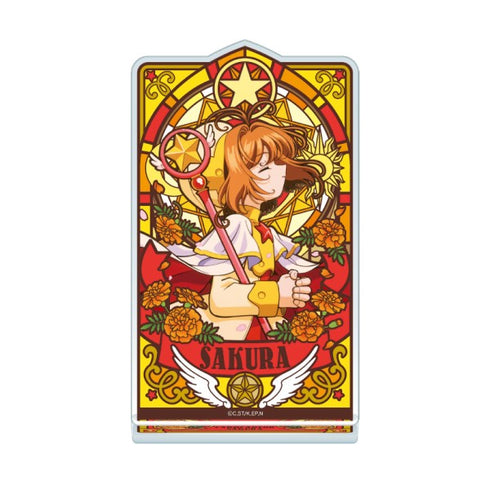 『カードキャプターさくら』ステンドグラス風アクリルスタンド (5)木之本桜 E